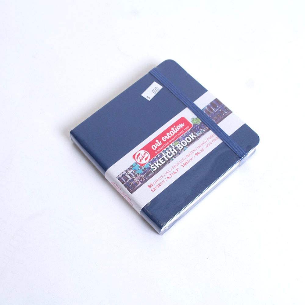 Sketchbooks & Pads, Art & School, Royal Talens, Art Creations, Sketchbook, 4.75"x4.75", 675956, Navy